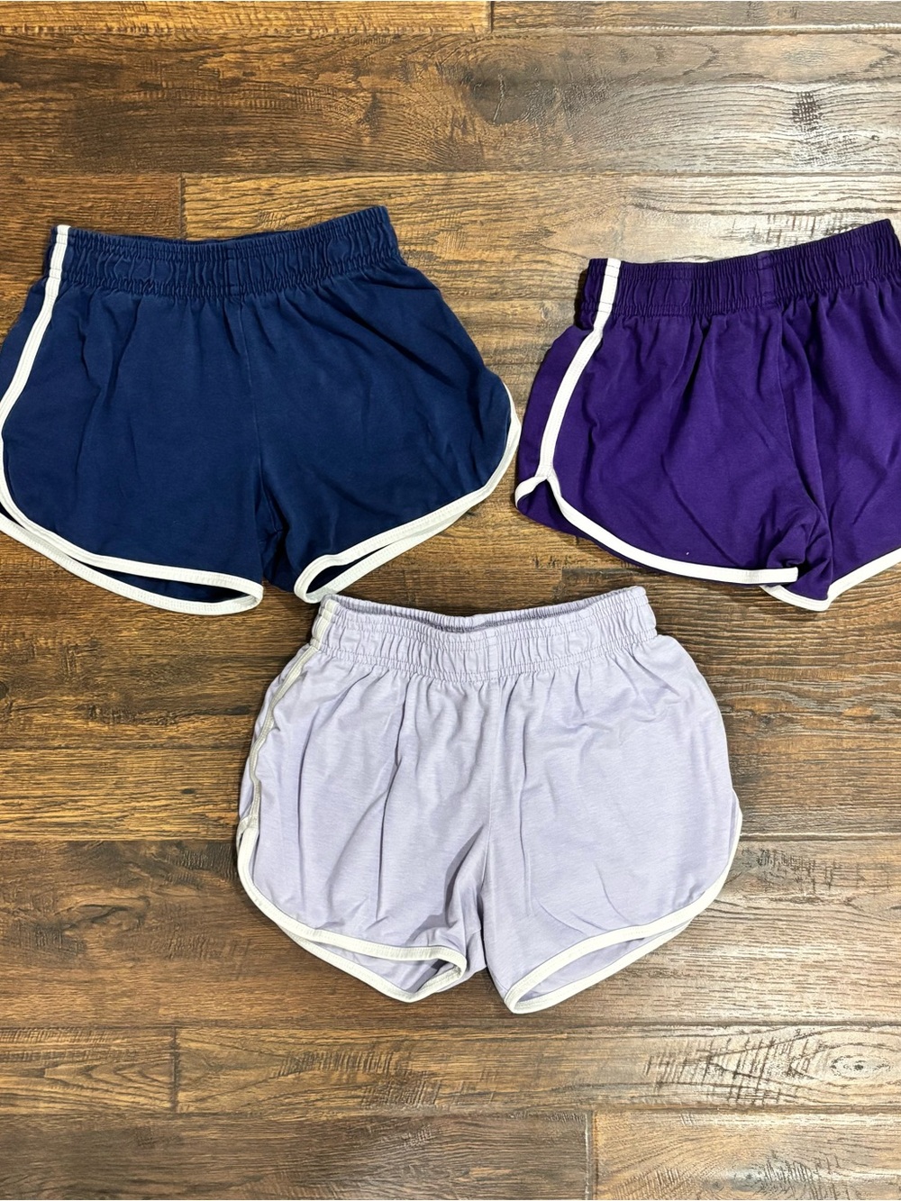 bcg Kids Dolphin Shorts - Navy, Purple, Light Lavender